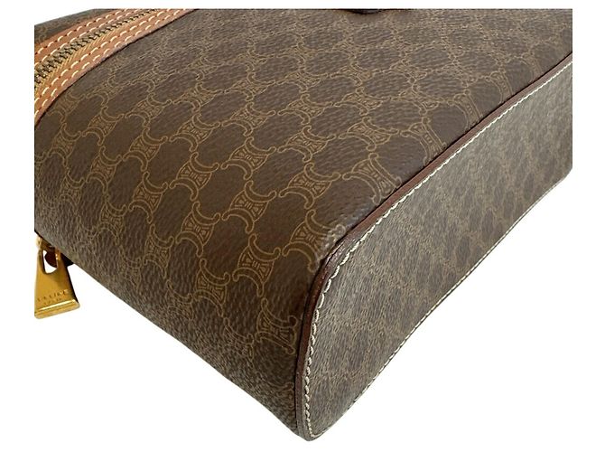 Céline Celine Macadam Brown Handtasche Braun - Ansicht 4