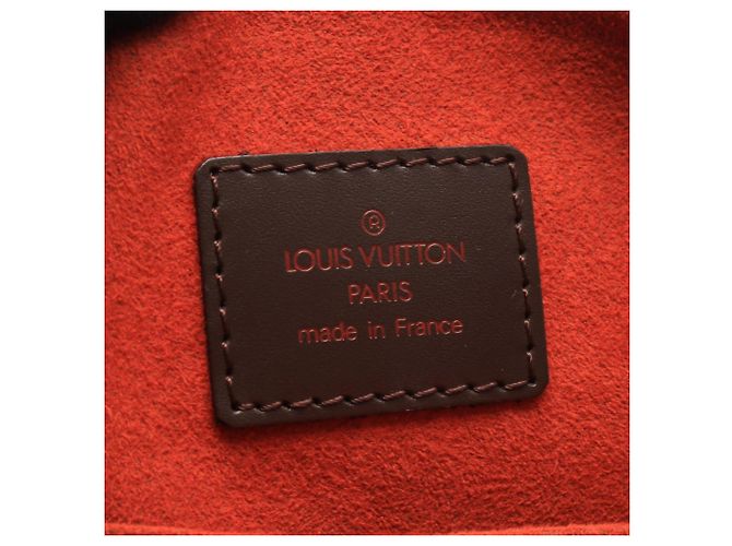 Borsa a tracolla Louis Vuitton Ipanema GM Damier Ebene Marrone - vista 4