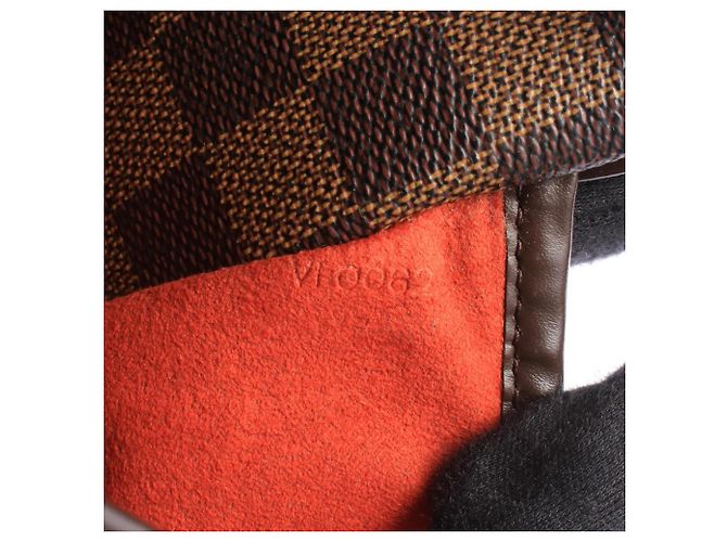 Borsa a tracolla Louis Vuitton Ipanema GM Damier Ebene Marrone - vista 5