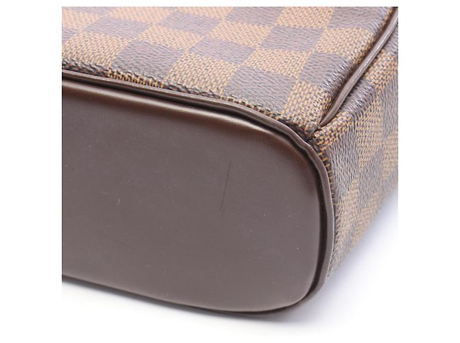 Borsa a tracolla Louis Vuitton Ipanema GM Damier Ebene Marrone - vista 6
