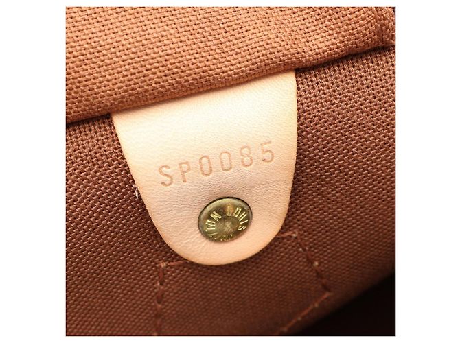 Borsa a mano Louis Vuitton Speedy 40 Marrone - vista 4