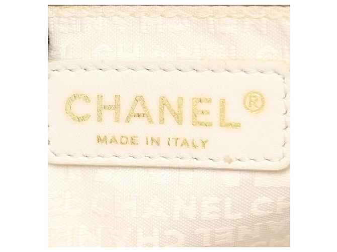 Chanel Window Line Tote Bag Schwarz Weiß - Ansicht 4
