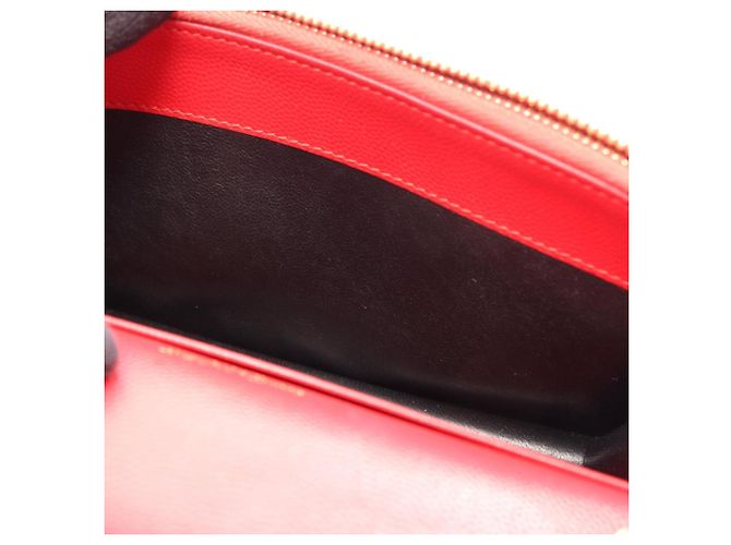Borsa a spalla a busta Cassandra Yves Saint Laurent Rosso - vista 5