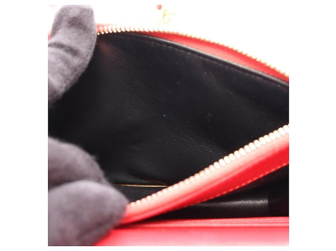 Borsa a spalla a busta Cassandra Yves Saint Laurent Rosso - vista 6