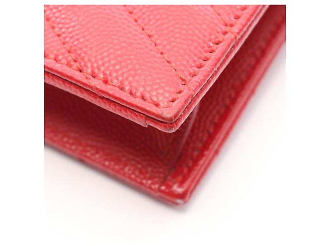 Borsa a spalla a busta Cassandra Yves Saint Laurent Rosso - vista 9