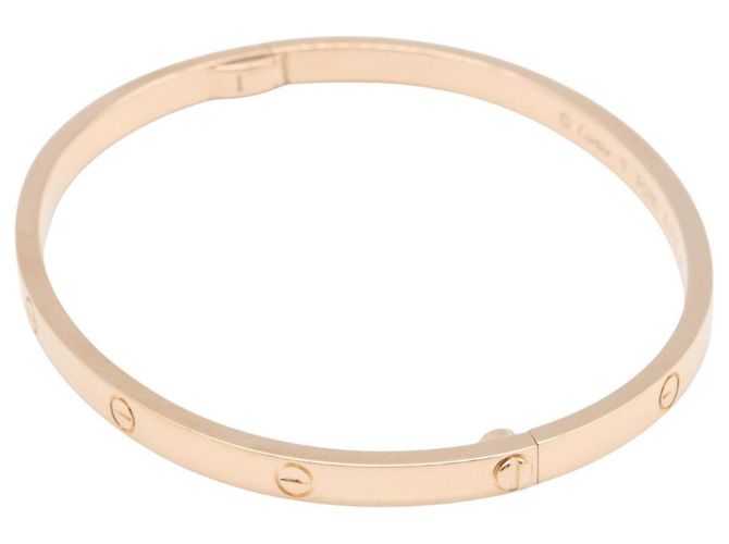 Bracciale Cartier Love SM in oro rosa D'oro - vista 3