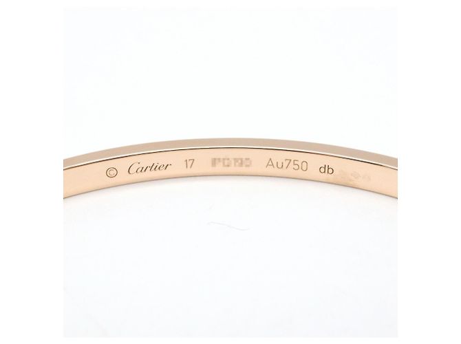Bracciale Cartier Love SM in oro rosa D'oro - vista 4