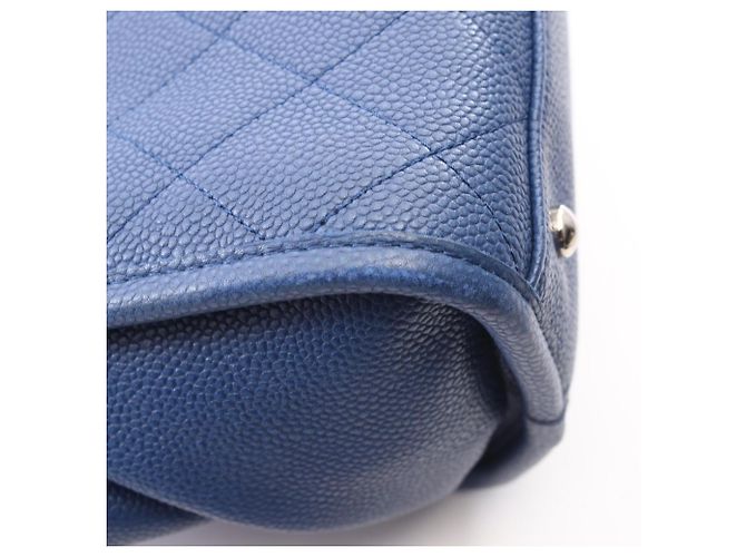 Borsa Tote 2-Way Chanel Matelassé Blu - vista 7