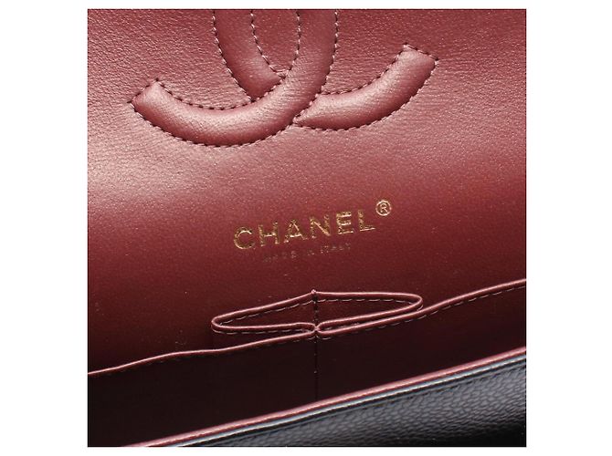 Borsa a tracolla Chanel Matelassé Double Flap Nero - vista 4