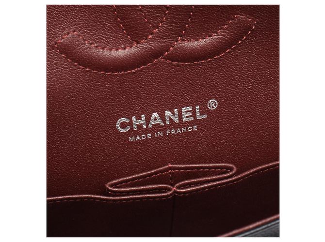 Borsa a tracolla Chanel Matelassé Double Flap Nero - vista 4