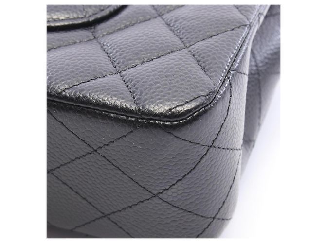 Borsa a tracolla Chanel Matelassé Double Flap Nero - vista 7