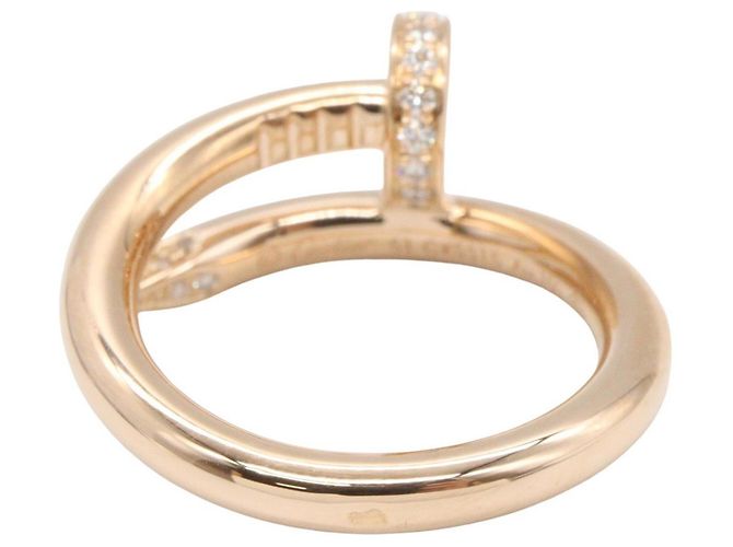 Anello Cartier Juste un Clou in oro rosa D'oro - vista 3
