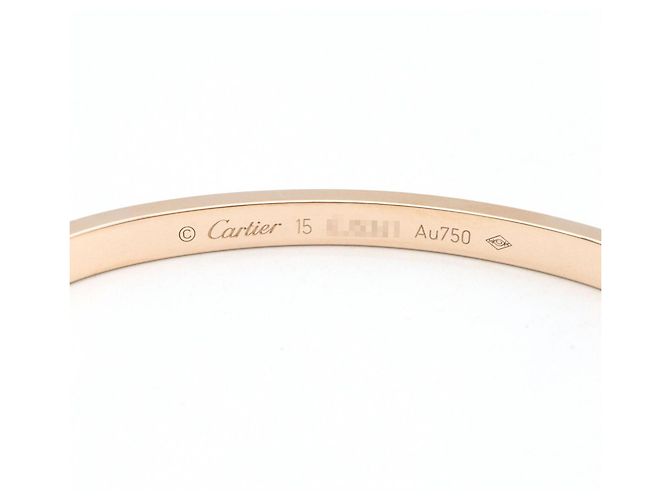 Bracciale Cartier Love Charm in oro rosa 18K D'oro - vista 4