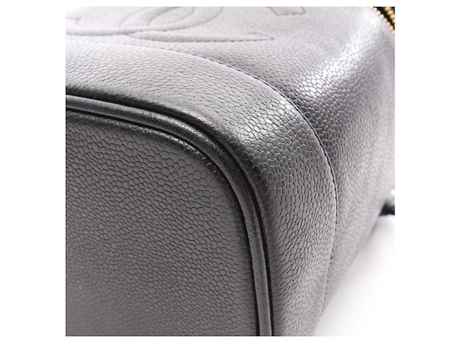 Chanel Coco Mark Handtasche Schwarz - Ansicht 10
