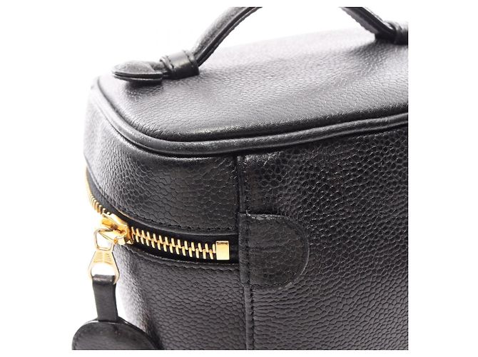 Chanel Coco Mark Handtasche Schwarz - Ansicht 9
