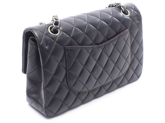 Timeless Borsa a tracolla Chanel Matelassé Double Flap Nero - vista 2