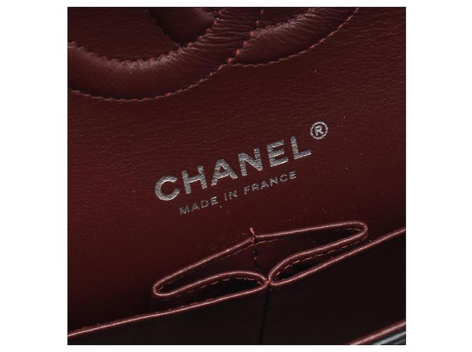 Borsa a tracolla Chanel Matelassé Double Flap Nero - vista 4
