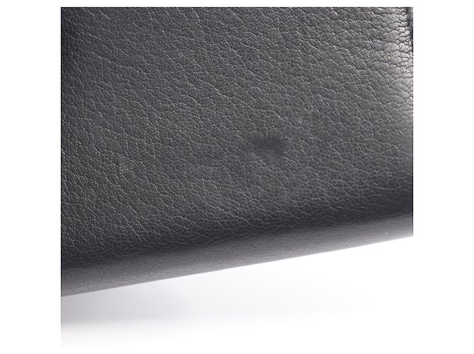 Monedero de piel Chanel Coco Mark Negro - vista 10
