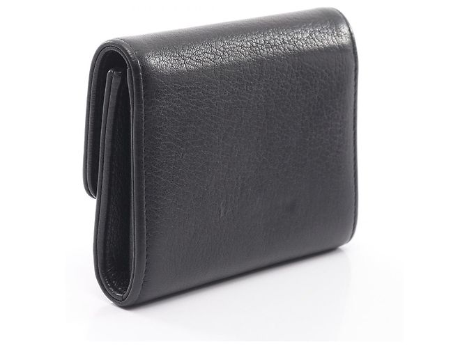 Monedero de piel Chanel Coco Mark Negro - vista 2