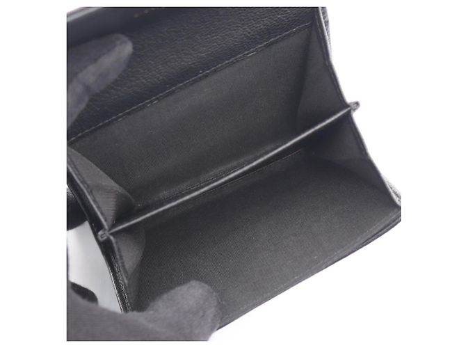 Monedero de piel Chanel Coco Mark Negro - vista 3