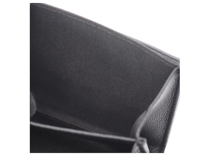 Monedero de piel Chanel Coco Mark Negro - vista 6
