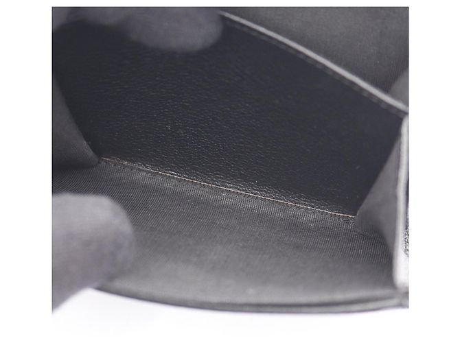 Monedero de piel Chanel Coco Mark Negro - vista 7