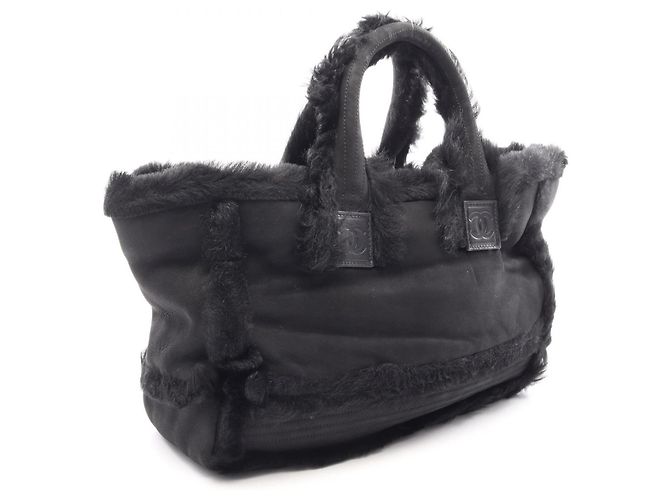 Borsa Tote Chanel Sport Line Nero - vista 2