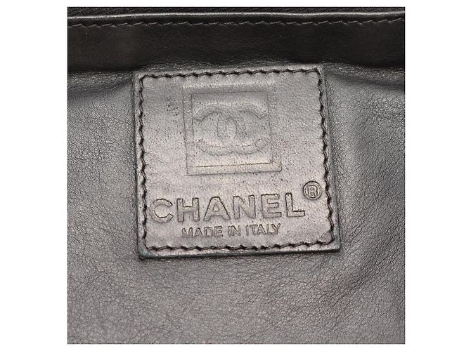 Borsa Tote Chanel Sport Line Nero - vista 4