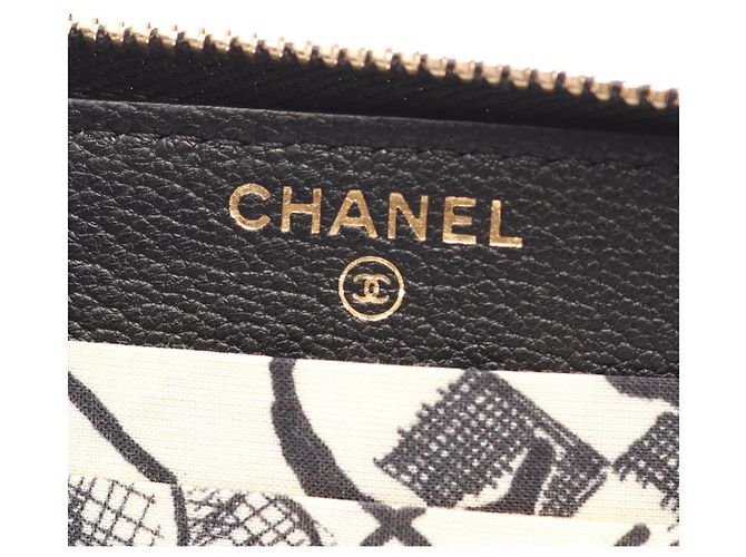 Cartera Redonda Chanel Coco Mark Negro - vista 4