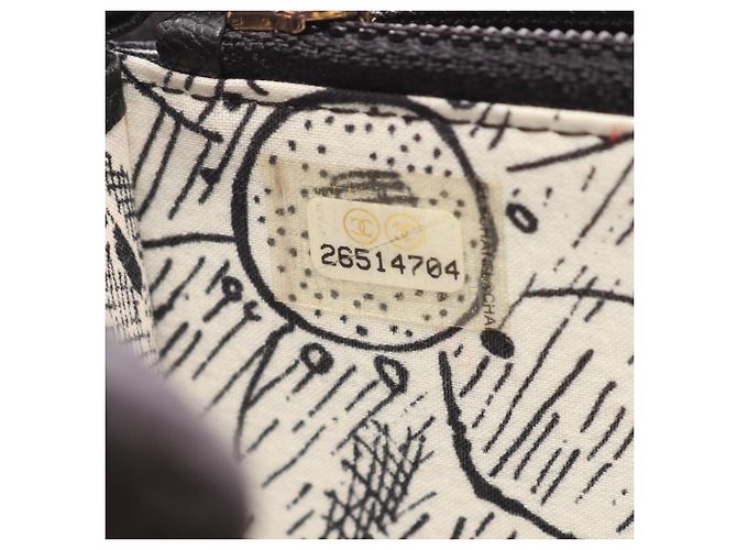 Cartera Redonda Chanel Coco Mark Negro - vista 5