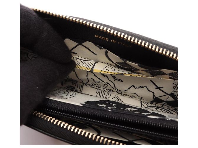Cartera Redonda Chanel Coco Mark Negro - vista 7