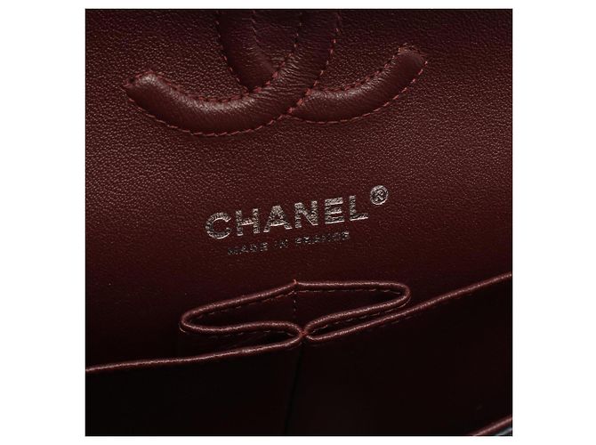 Borsa a tracolla Chanel Matelassé Double Flap Nero - vista 4