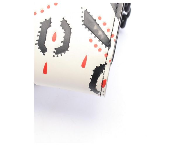 Louis Vuitton Portefeuille Twist Shoulder Bag Nero Bianco Rosso - vista 10