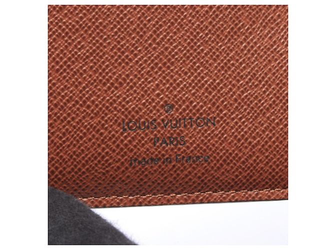 Louis Vuitton Portefeuille Marco NM Bi-fold Wallet Marrone Monogramma - vista 5
