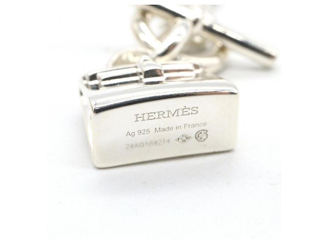 Hermès Collana Hermes Amulette Kelly Argento - vista 3