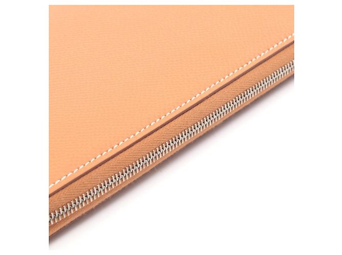 Hermès Cartera Larga Hermes Azap Castaño - vista 6