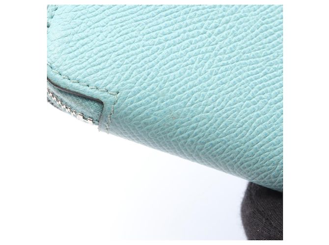 Hermès Cartera larga Hermes Azap en piel Epsom Blue Atoll Azul - vista 11