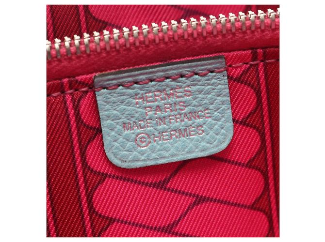 Hermès Cartera larga Hermes Azap en piel Epsom Blue Atoll Azul - vista 4