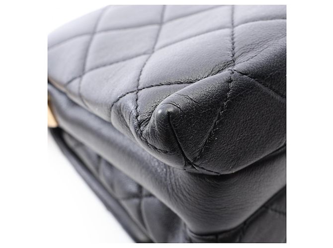 Timeless Borsa a tracolla Chanel Matelassé Nera Nero - vista 7