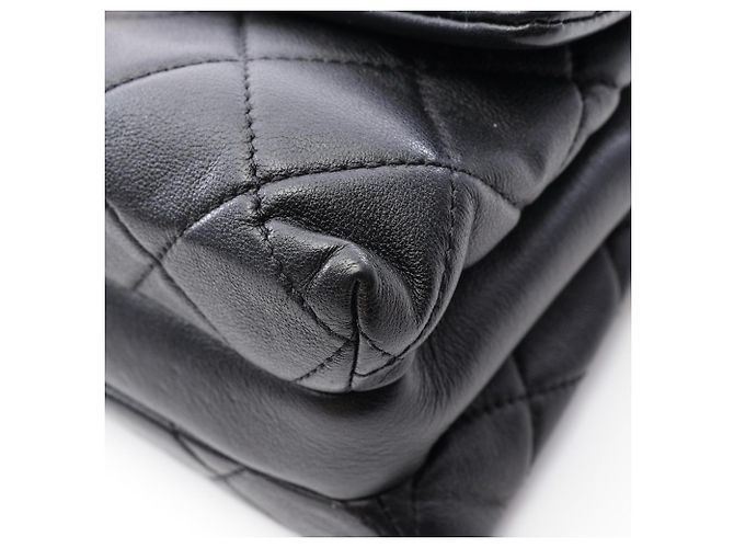 Timeless Borsa a tracolla Chanel Matelassé Nera Nero - vista 8