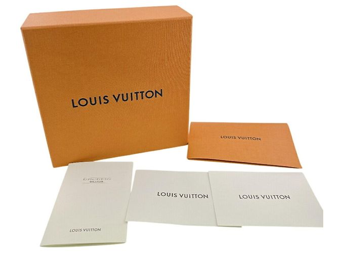 Tracolla in pelle Noir Louis Vuitton Nero - vista 10