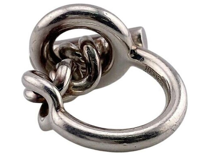 Ring Hermès Anello HERMES Croisette GM Argento - vista 3