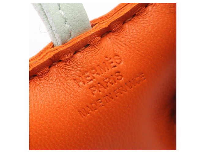 Hermès Hermes Buddy Charm Feu Vert Peppermint Nero Verde Arancione - vista 3