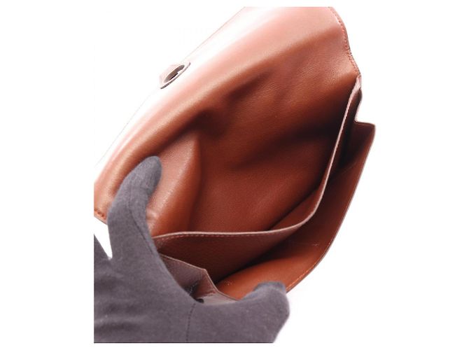 Hermès Hermes Dogon GM Duo Langbörse Braun - Ansicht 3