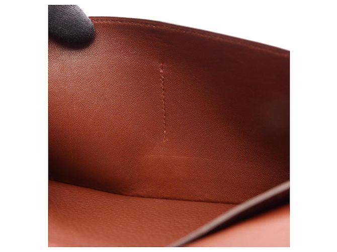 Hermès Hermes Dogon GM Duo Langbörse Braun - Ansicht 8