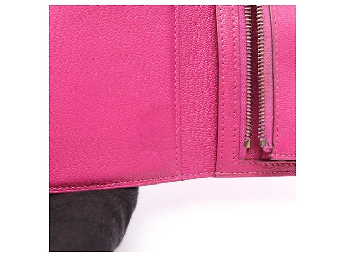 Hermès Cartera tri-fold Hermes Bearn Combination Magnolia Rosa - vista 8