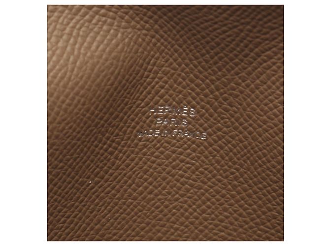 Hermès Borsa a tracolla Hermes Snap Tougo Etoupe Marrone Taupe - vista 4