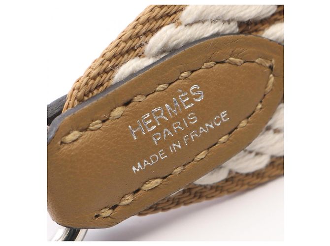 Hermès Hermes Beige Swift Leather Shoulder Strap - view 4