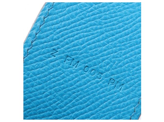 Hermès Hermes Bandoulière Maillon Chaine d'Ancre Shoulder Strap Blu Bordò - vista 5