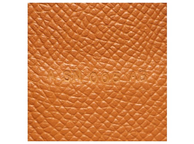Hermès Hermes Bearn Soufflé Brown Langbeutel Braun - Ansicht 5